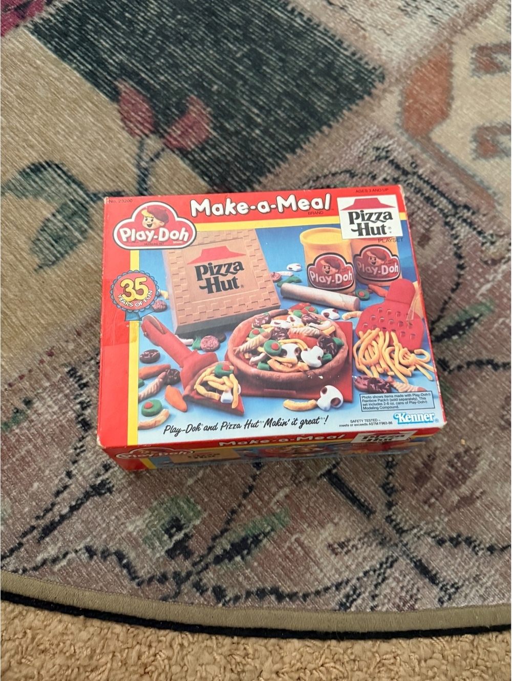 RARE new vintage 1991 playset Pizza Hut  playdoh set in box